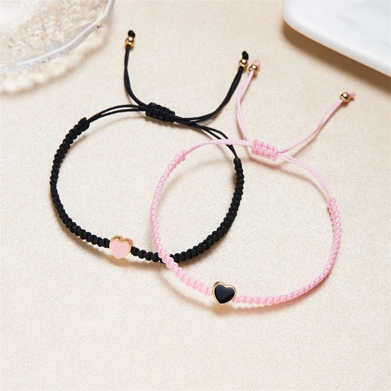 Romantic Couple Heart Bracelet (Set of 2)