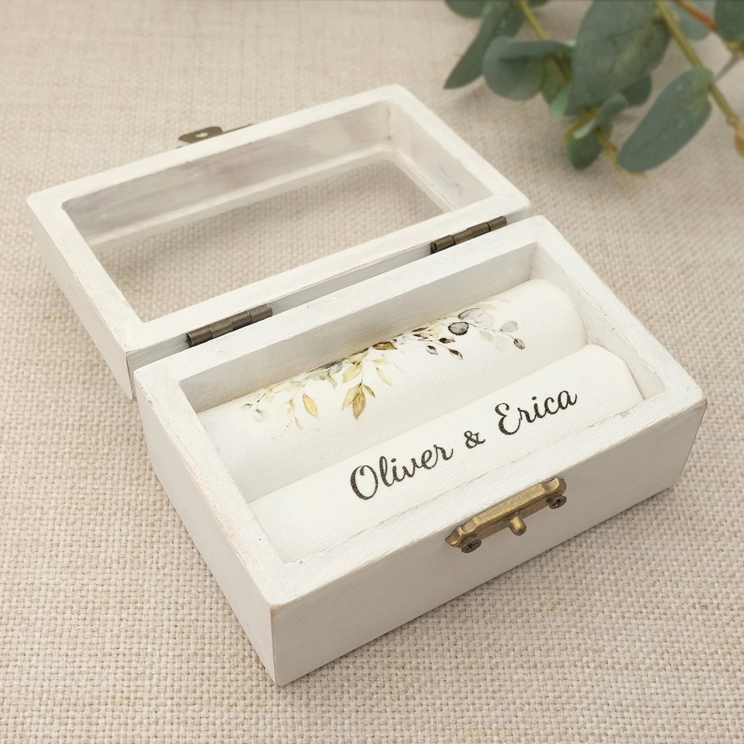 Personalized Ring Box