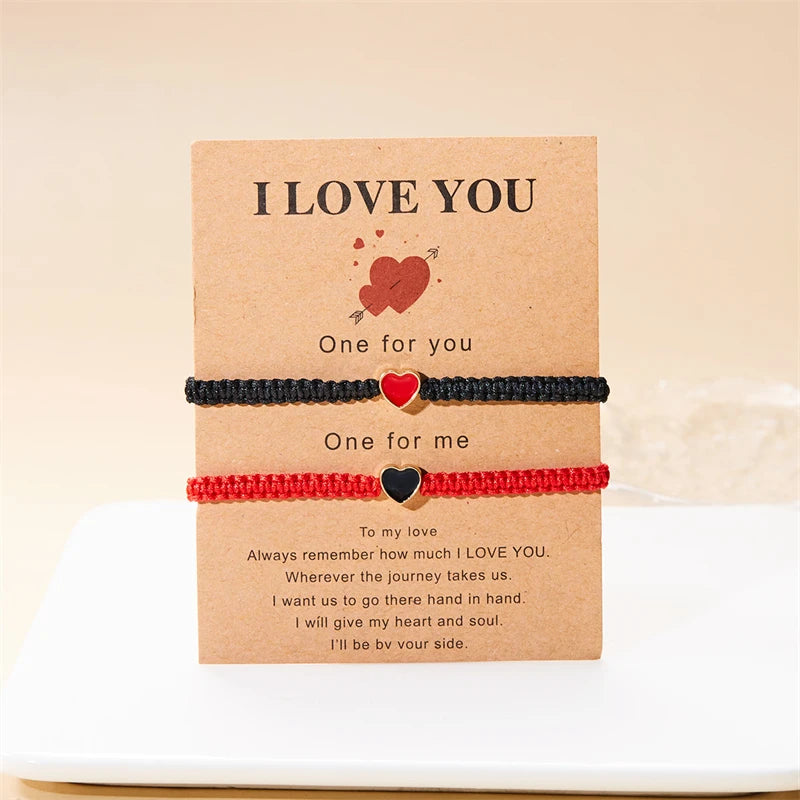 Romantic Couple Heart Bracelet (Set of 2)