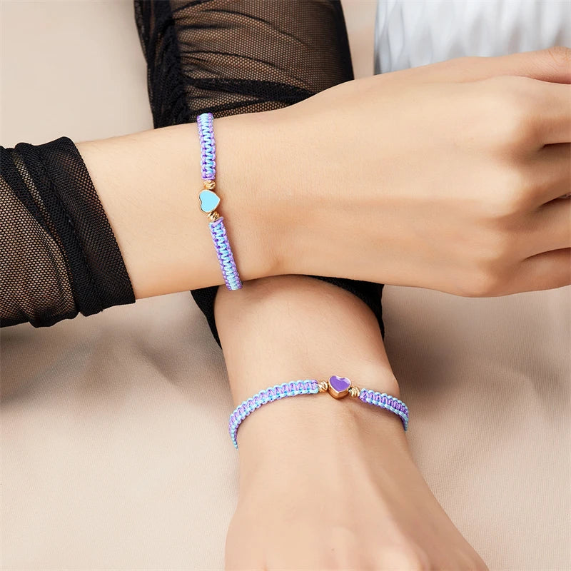 Romantic Couple Heart Bracelet (Set of 2)