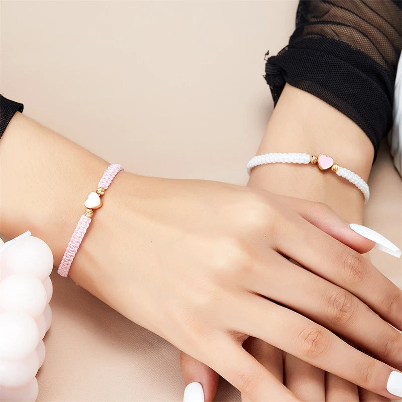 Romantic Couple Heart Bracelet (Set of 2)