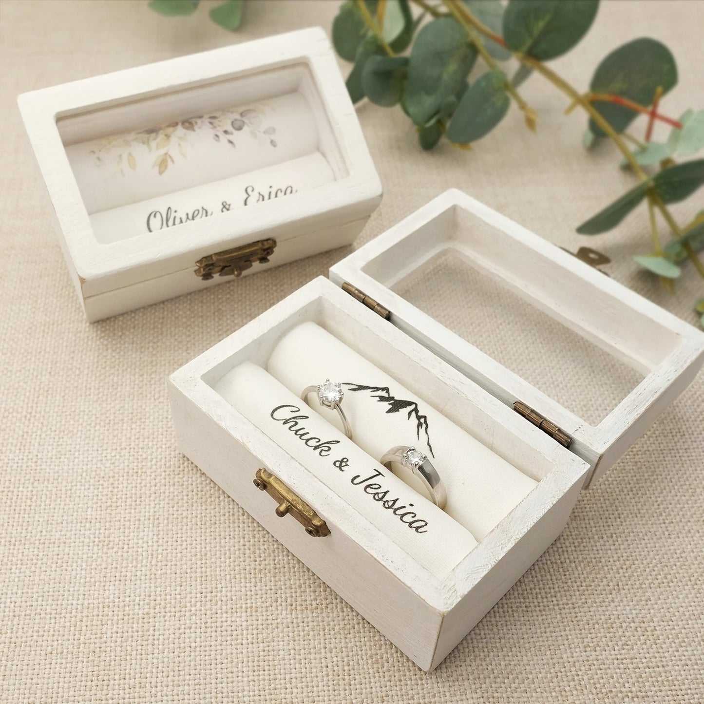 Personalized Ring Box